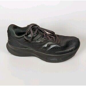 Saucony Women's Ride 15 All Black Running Sneakers Shoes Size 8.5-Clean